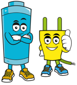 Batti und Stecki geben einen Daumen hoch